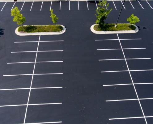 What To Expect During A Professional Parking Lot Striping Job